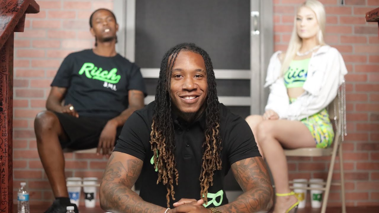 Starr Lyfe smiling during an Off The Porch interview