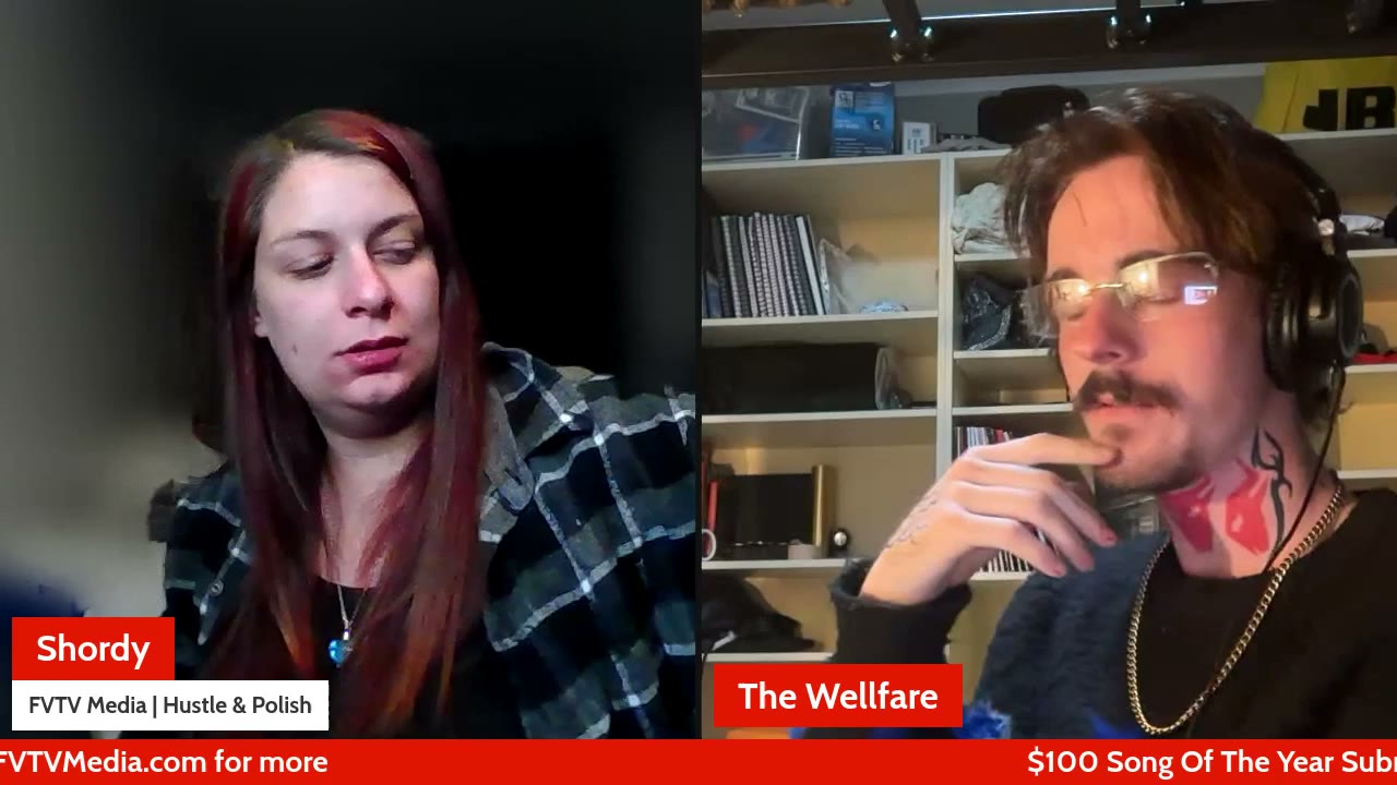 The Wellfare speaks as Shordy listens toward the close of their full video interview